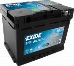 EXIDE Start-Stop EFB 60R 640А