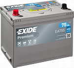 EXIDE Premium 75L 630А