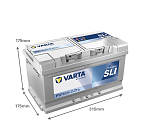 VARTA Blue Dynamic 80R 740А